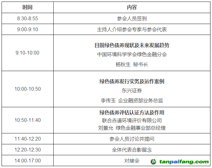 关于举办绿色债券融资专题讲座的通知