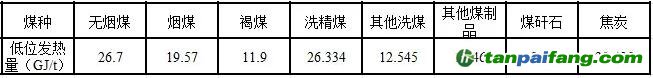 自备电厂温室气体排放报告补充数据表